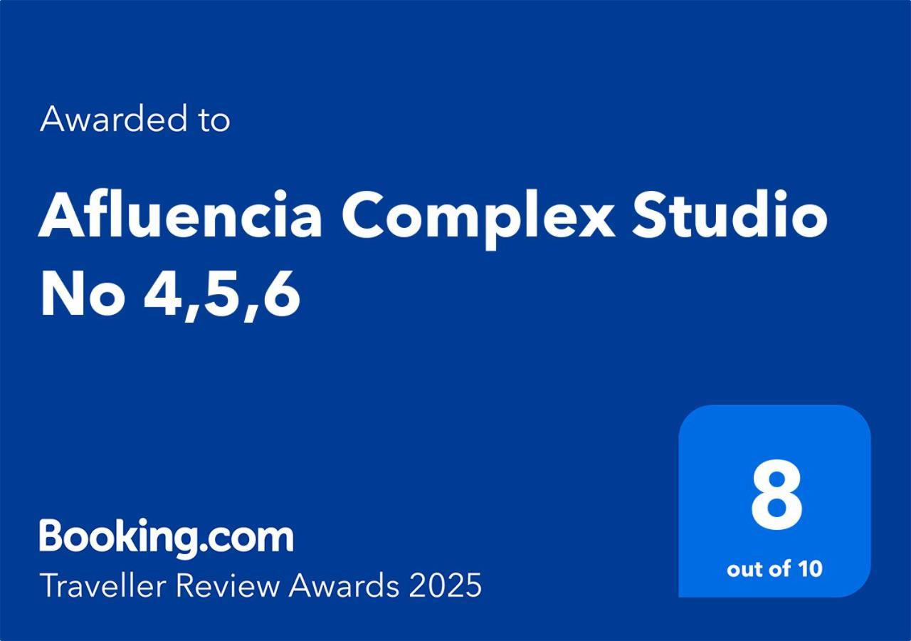 Afluencia Complex Studio No 4,5,6 Náousa Exterior foto